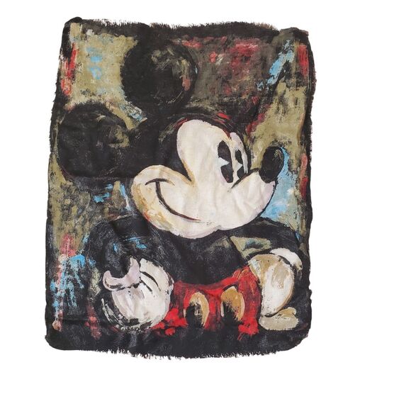 Disney Vintage 90s Mickey Mouse Art to Wear Graphic Tee T-Shirt Unisex M/L NEW - Picture 2 of 7